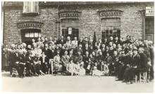 Після панахиди по Головному Отаманові військ УНР Симонові Петлюрі в 40-й день смерті в домі воєнних інвалідів