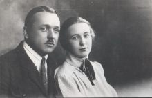 Генерал Олександр Удовиченко та його дружина Вікторія