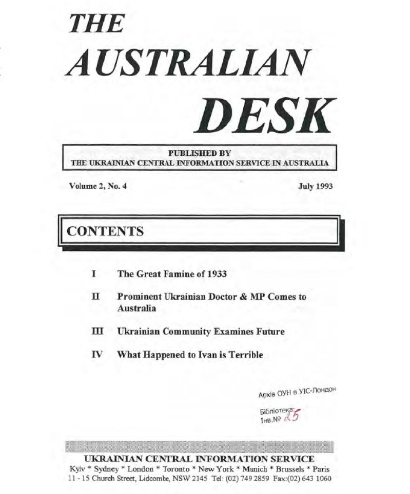 The Australian Desk