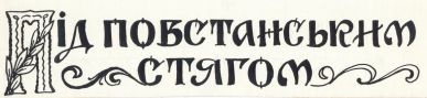 Під повстанським стягом