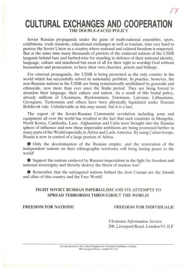 Cultural exchanges and cooperation