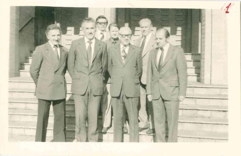 Українські діячі перед зустріччю з української громадою Австралії