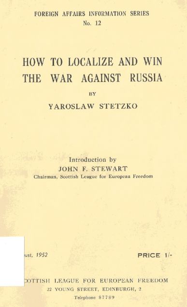 How to localize and win the war against Russia