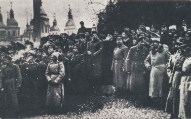 Симон Петлюра, Володимир Винниченко й Михайло Грушевський