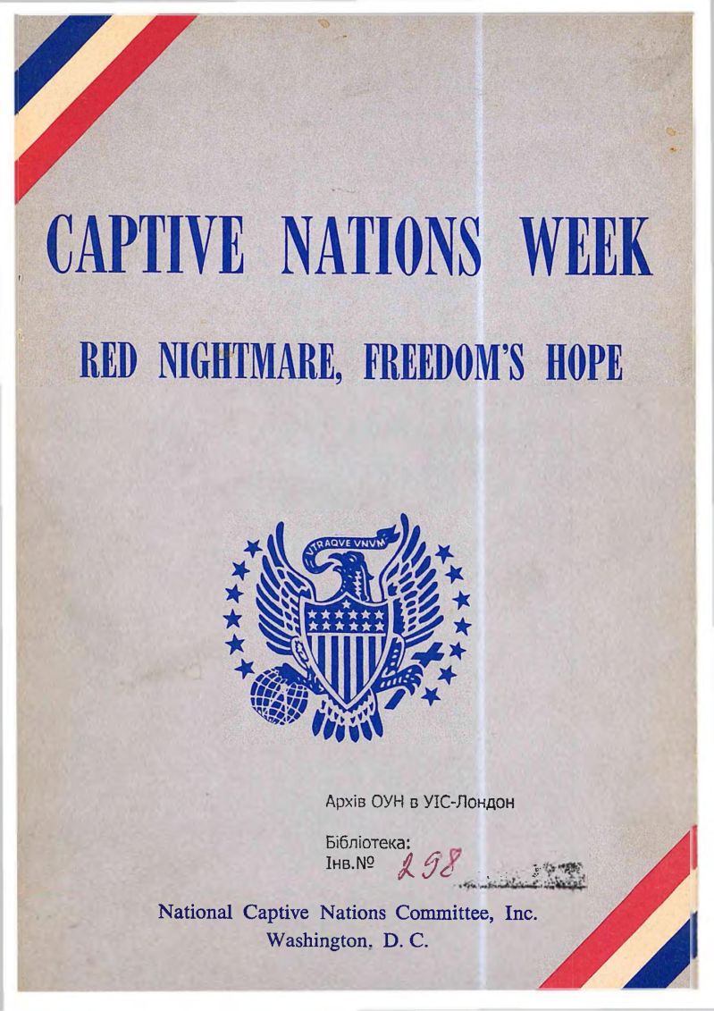 Captive Nations Week (Red Nightmare, Freedom`s Hope)