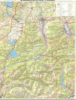 Jro-Wanderkarte Bad Tölz, Kochel - und Walchensee